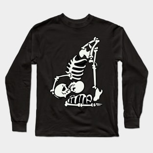 Skeleton Acroyoga Long Sleeve T-Shirt